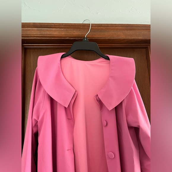 NWOT 1960s Persian Pink Coat-Size 12 - Picture 6 of 7